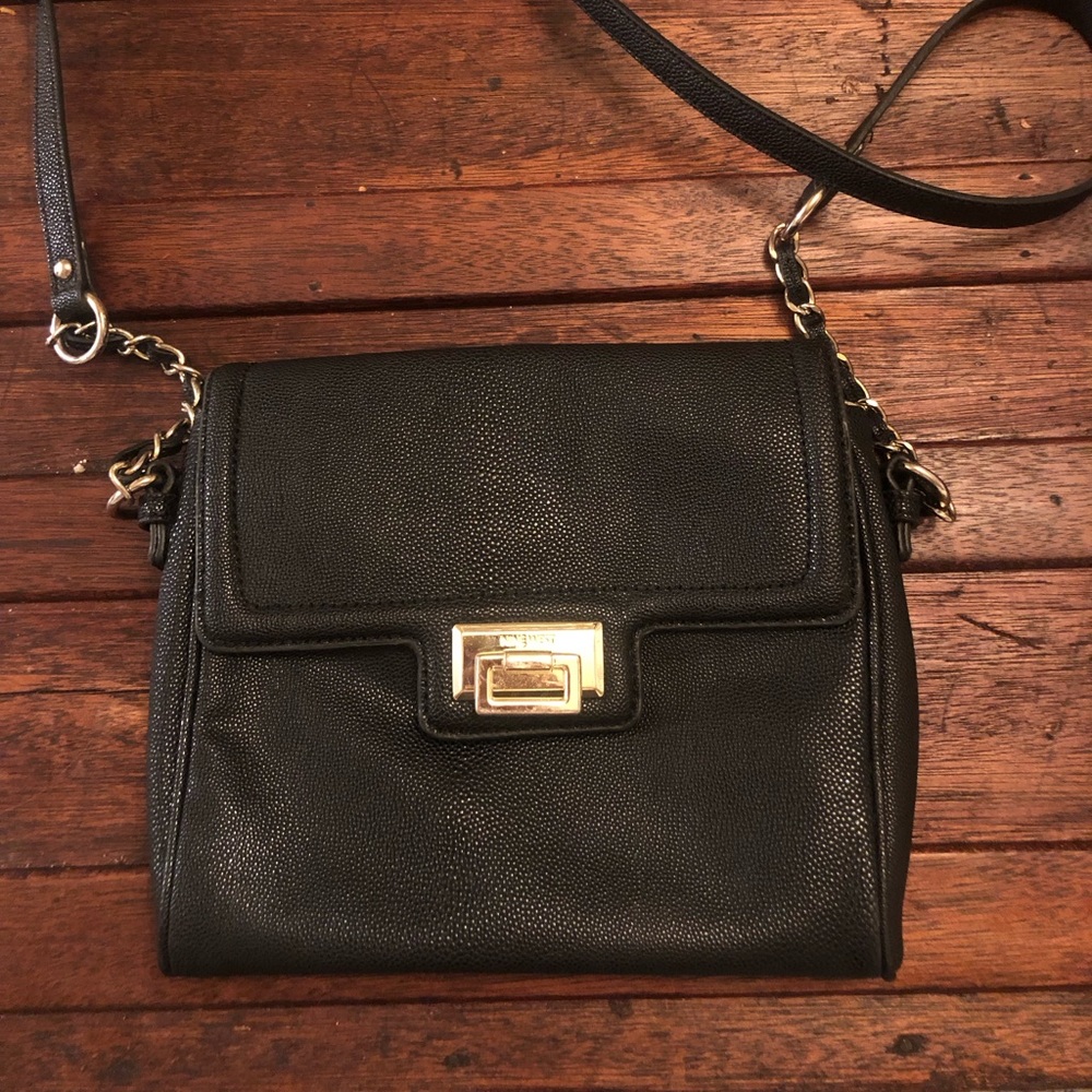 Nine West Black Adjustable Strap Cross Body